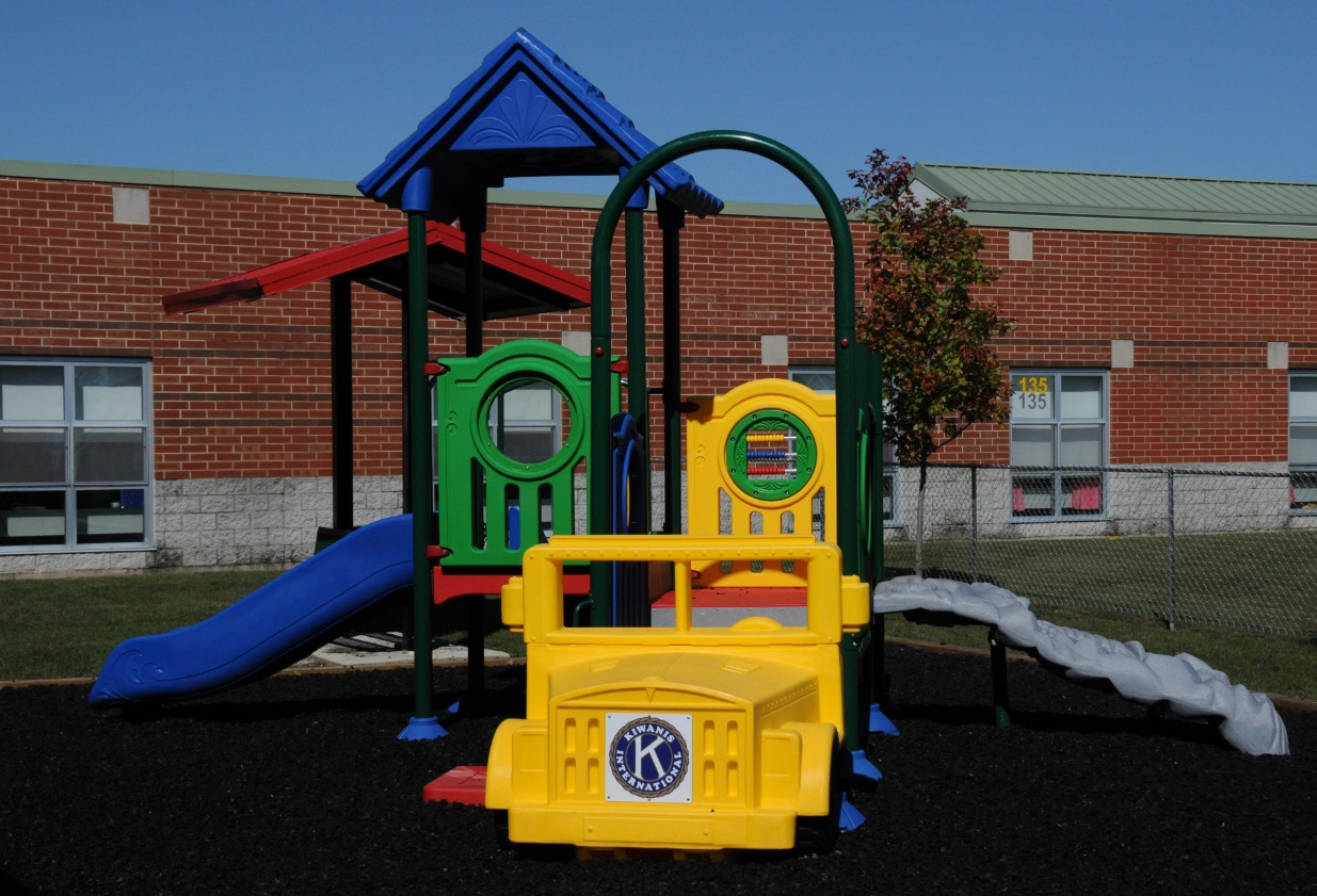 A playground for pre-kindergarten kids